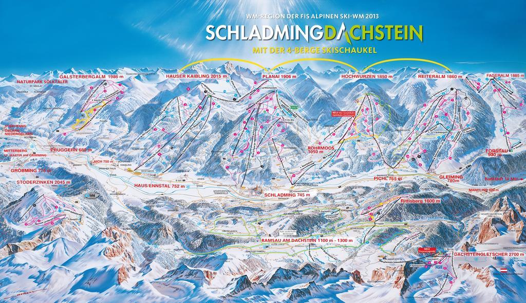 Haus Alpina Ski In & Ski Out Schladming Luaran gambar